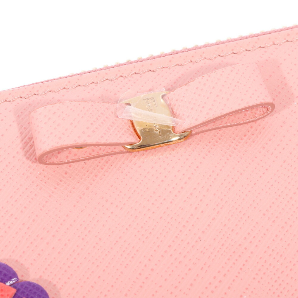 Salvatore Ferragamo Patchwork Long Pink Leather W… - image 7